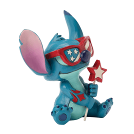 Jim Shore Disney Traditions Stitch Patriotic Mini Figurine