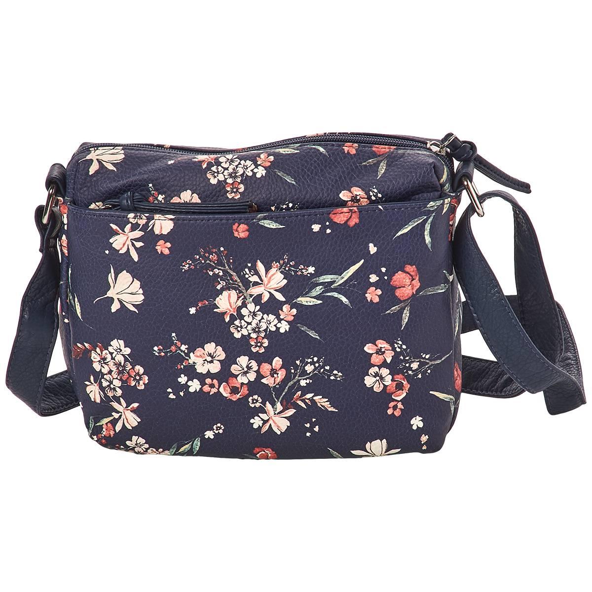 Bueno Grainy Wash Floral Crossbody