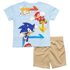 Boys (4-7) Sonic™ The Hedgehog Team Sonic™ Tee & Mesh Shorts Set