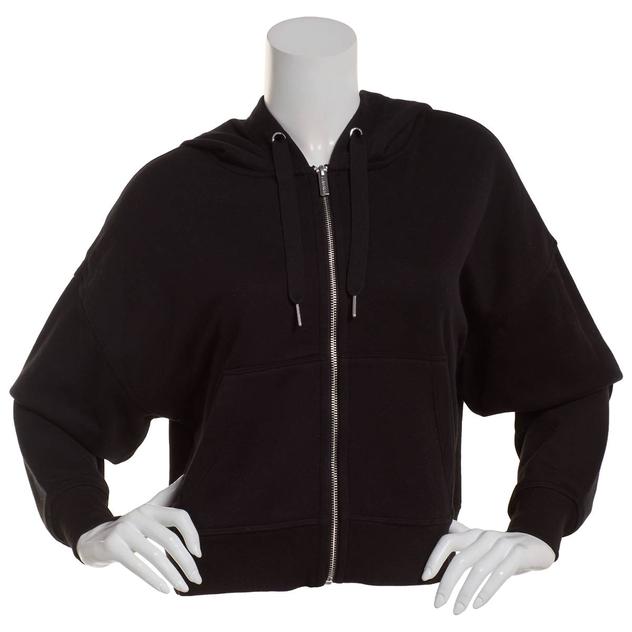 Womens Calvin Klein Performance Solid Zip Front Hoodie Jacket