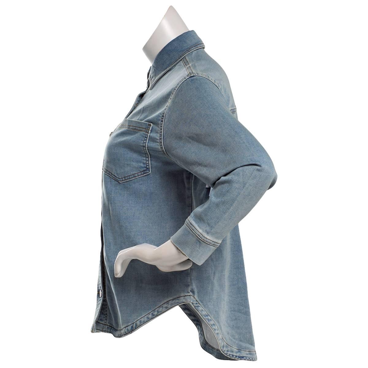 Juniors Indigo Rein Knit Denim Jacket