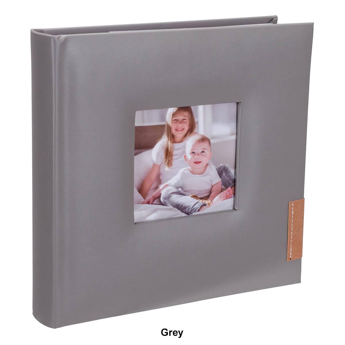 Malden 2-Up Leatherette Memories Photo Album
