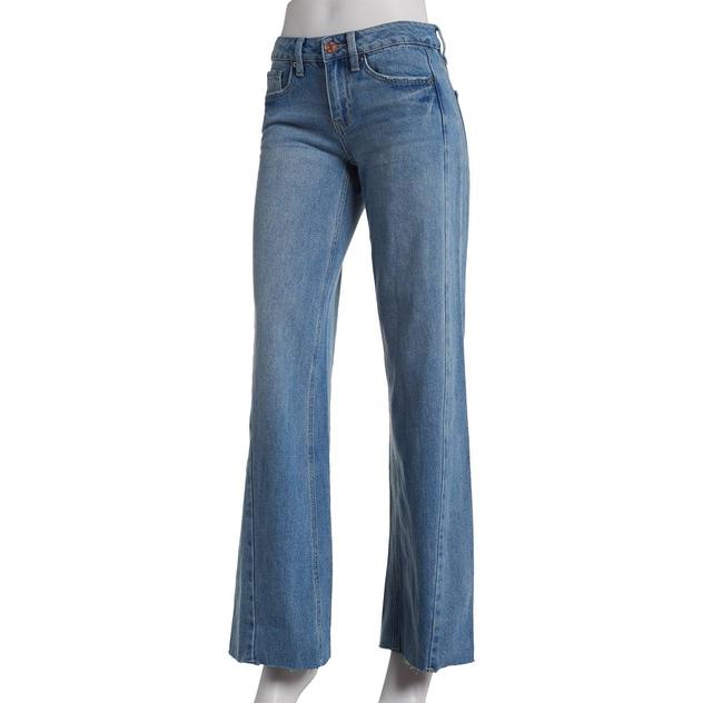 Juniors YMI® Comfort Cropped Wide Leg Denim Jeans