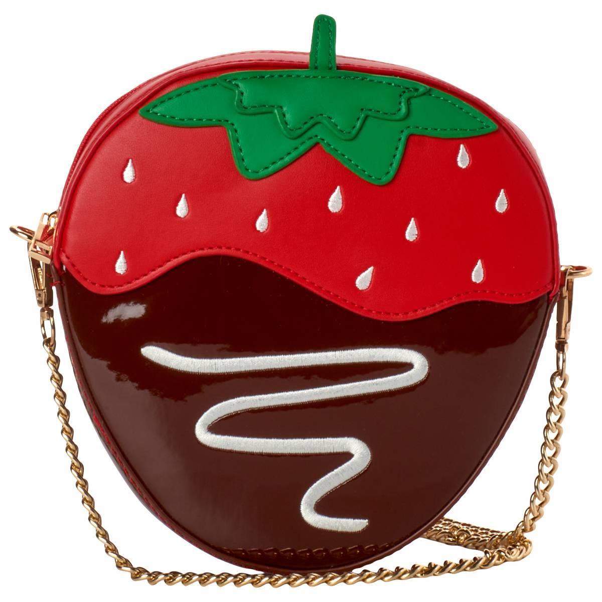 DS Fashion Chocolate Covered Strawberry Crossbody