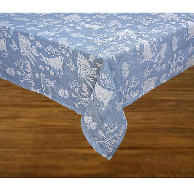 Lintex Linens Jacquard Bunny Tablecloth