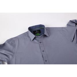 Mens Tom Baine Regular Fit Diamond Dress Shirt - Dark Blue