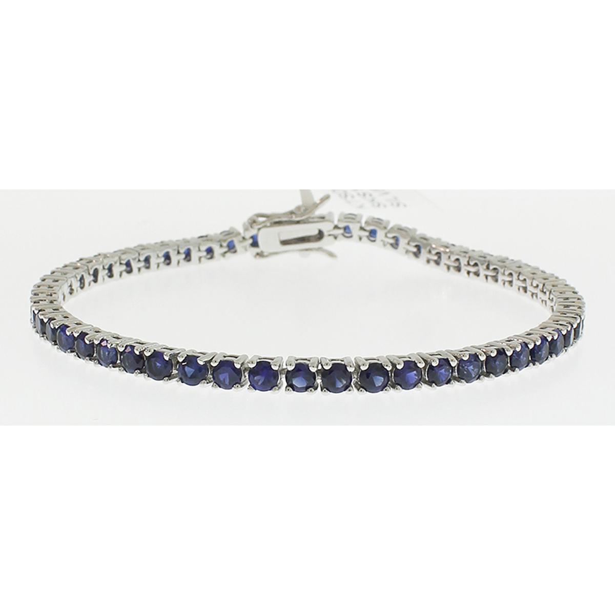 Gemstone Classics(tm) 3.00mm Blue Sapphire Bracelet