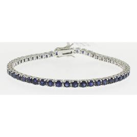 Gemstone Classics(tm) 3.00mm Blue Sapphire Bracelet