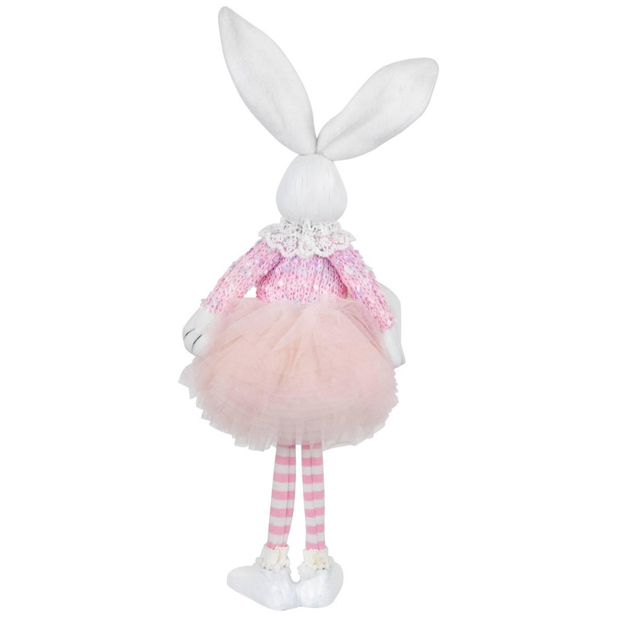 Northlight Seasonal Pink Ballerina Bunny Standing Easter Figurine