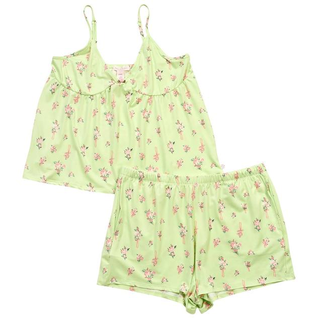 Womens Nanette Lepore Floral Camisole Short Pajama Set