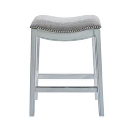 New Ridge Home Goods Zoey 30in. Bar-Height Saddle-Seat Barstool