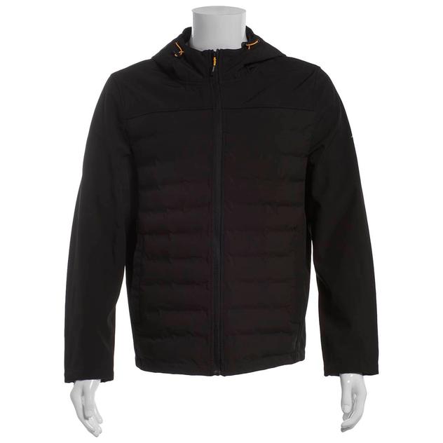 Mens Nautica Mixed Media Coat