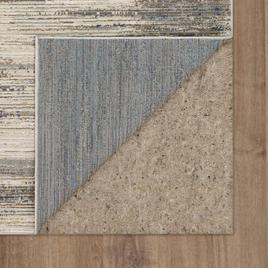 Mohawk Home Furie Stripe Light Grey Large Area Rug