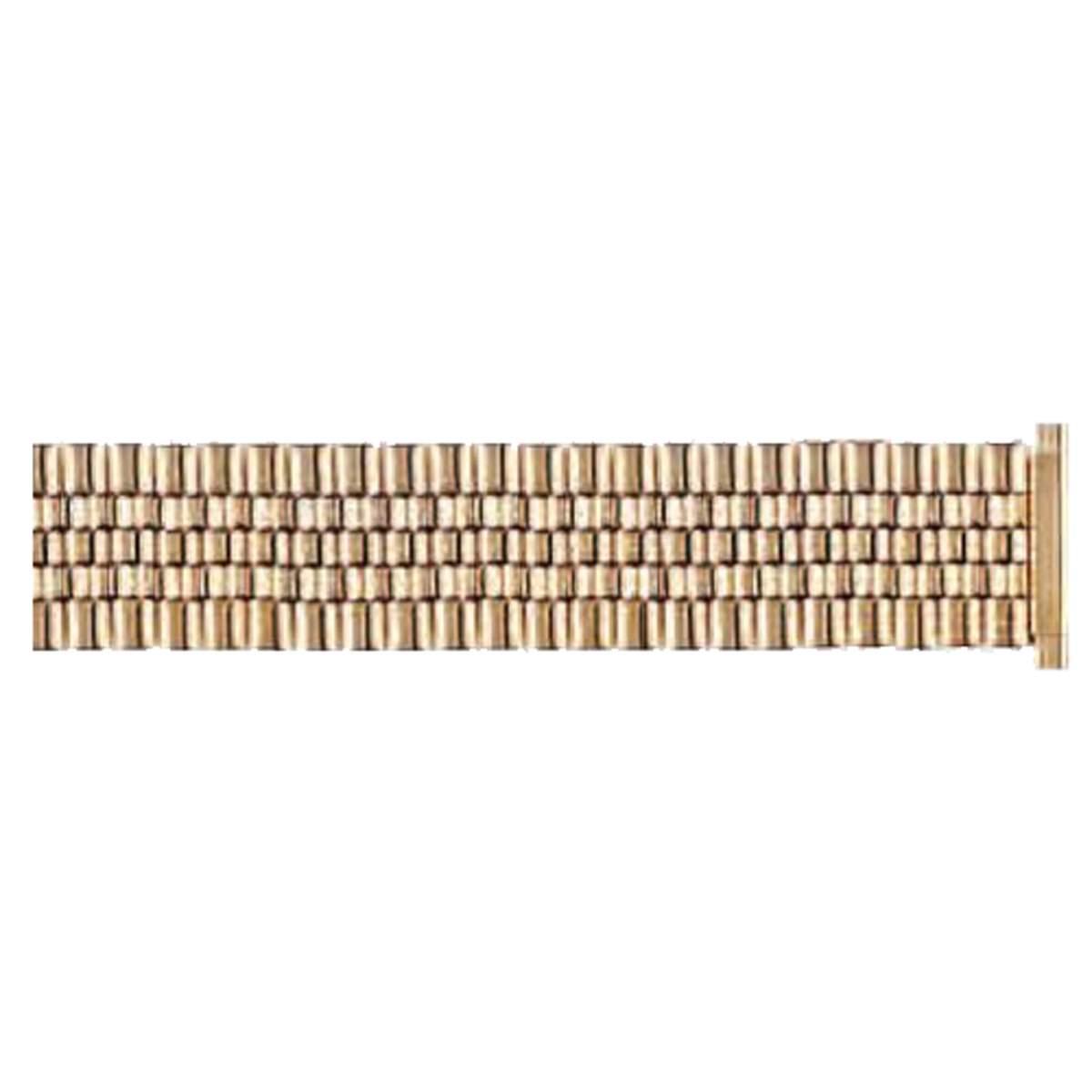 Unisex Watchbands 2 Go Gold-Tone 16-21mm Watch Band