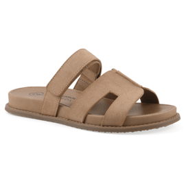 Womens White Mountain Mazi Slide Sandals