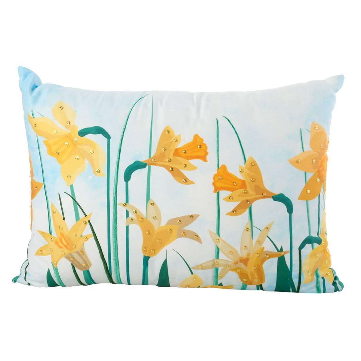 Daffodils Decorative Pillow - 14x20