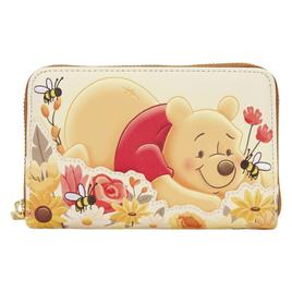 Womens Loungefly Winnie The Pooh & Bees Zip Around Wallet
