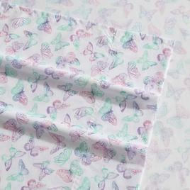 Betsey Johnson Butterfly Rainbow Microfiber Sheet Set