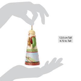 Jim Shore Santa Around World India Christmas Ornament