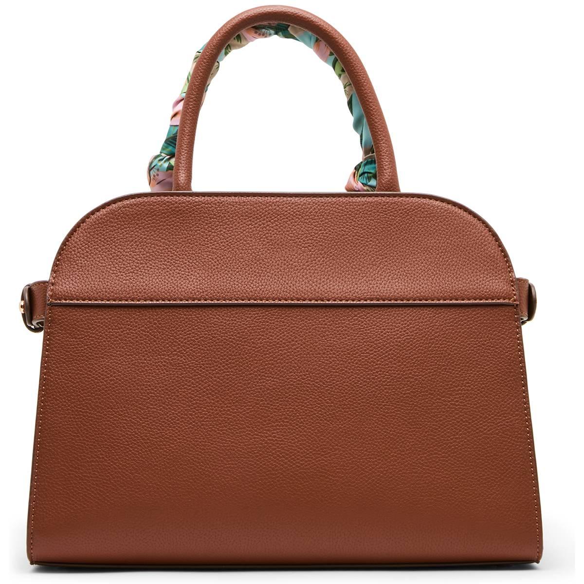 Anne Klein Round Satchel with Scarf