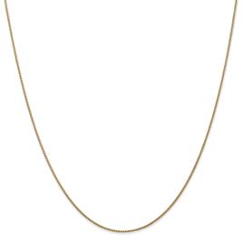 Gold Classics(tm) 1.0mm. 14k Solid Diamond Cut Spiga Necklace