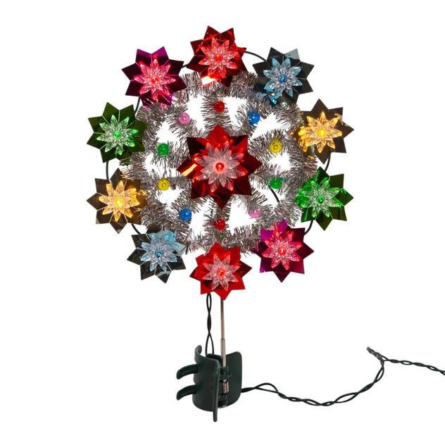Kurt S. Adler 11in. Multi-Color Retro Tree Topper