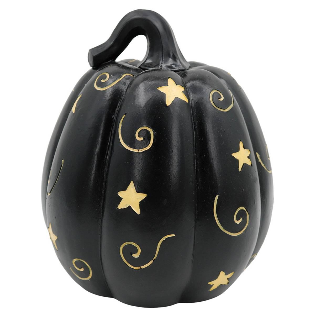 Medium Resin Pattern Pumpkin