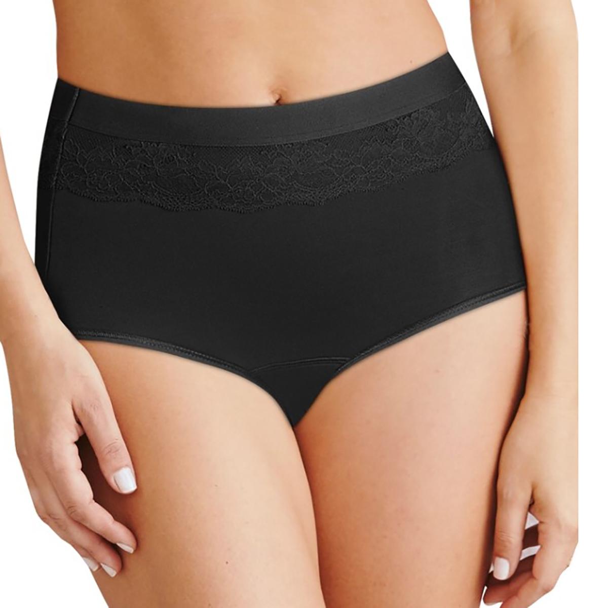 Womens Bali Beautiful Confident Leak Protection Panties DFLLB1