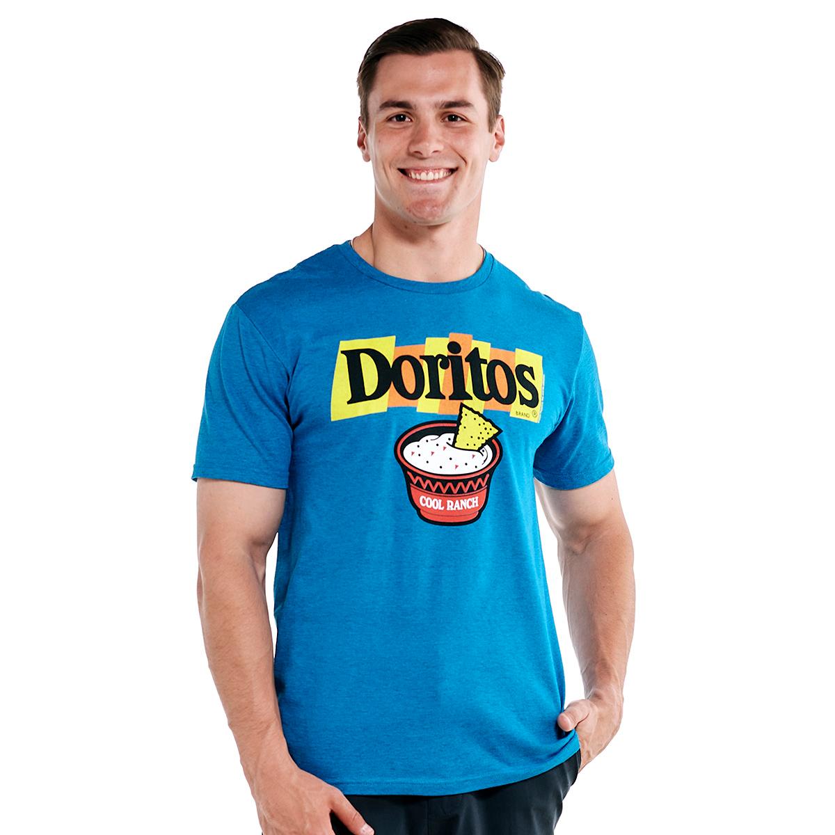 Young Mens Short Sleeve Doritos Cool Ranch Graphic T-Shirt