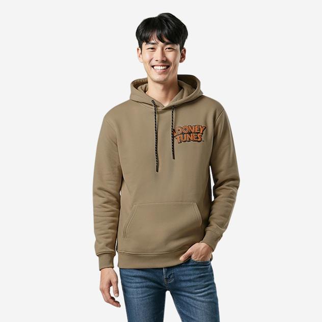 Young Mens SOUTHPOLE® Looney Tunes™ Foil Hoodie