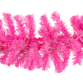 Northlight 9ft. Pink Pine Christmas Garland