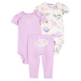Baby Girl (NB-24M) Carter''s(R) 3pc. Dino Little Character Set