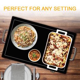 MegaChef Electric Adjustable Temperature Control Hot Plate