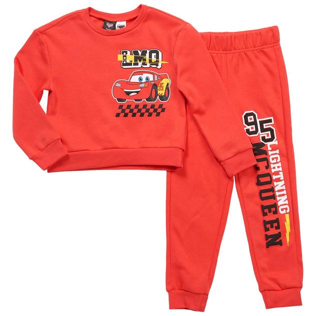 Toddler Boy Disney Cars Lightning McQueen Jogger Set