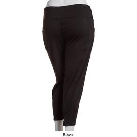 Plus Size Starting Point® Soft Touch Solid Performance Capris