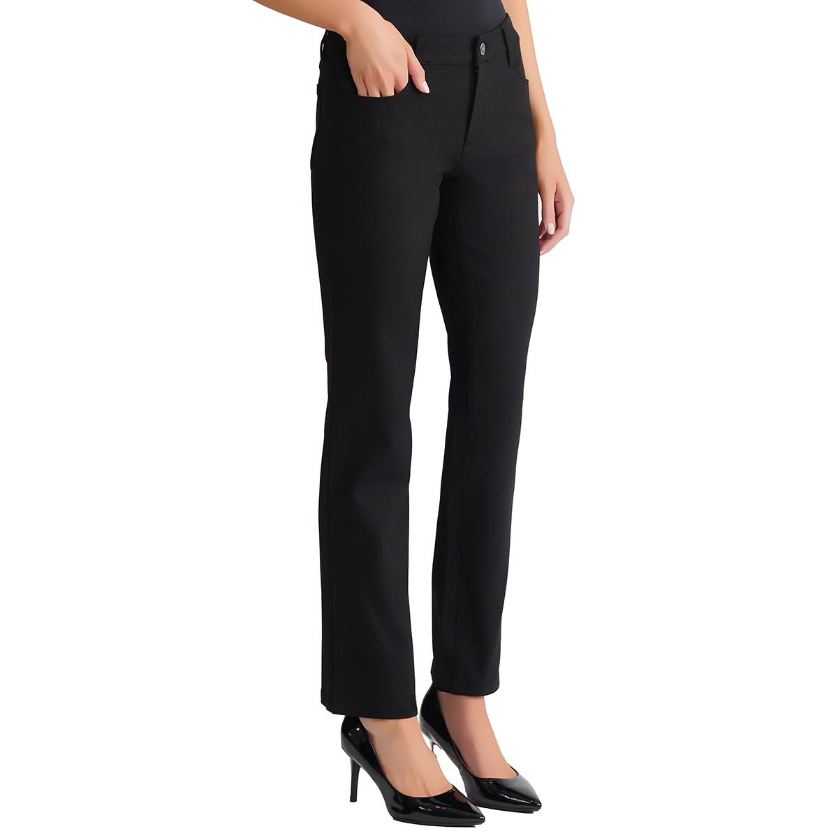 Petite Jones New York Lexington Onyx Straight Leg Jeans