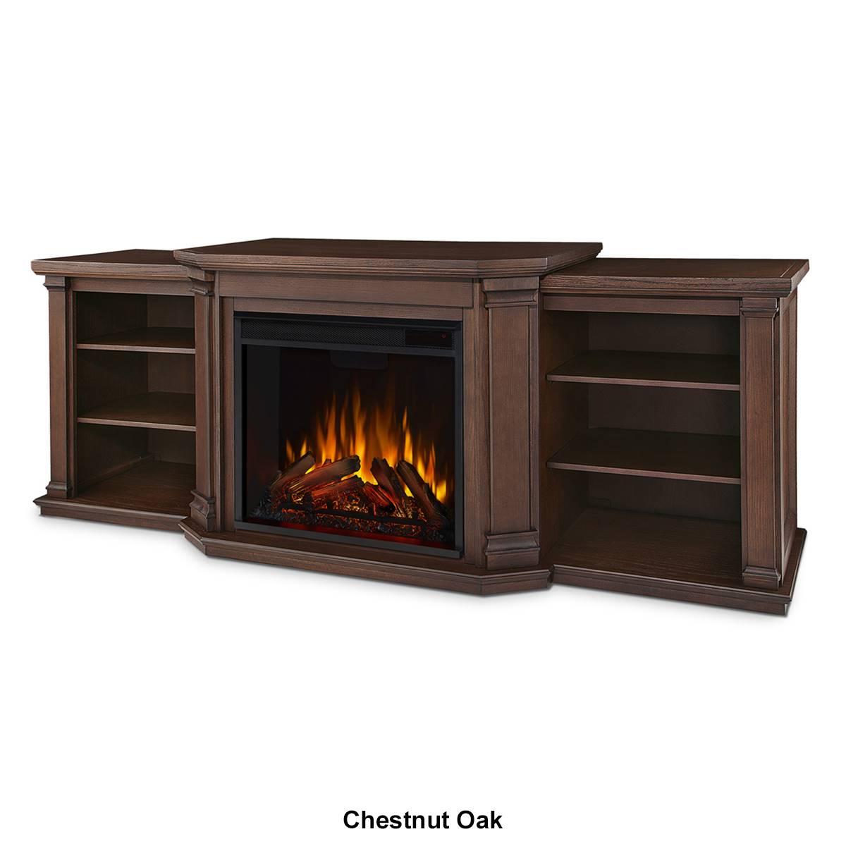 Real Flame Valmont Electric Fireplace TV Stand