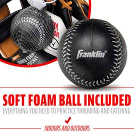 Franklin® 9.5in. Tee Ball Glove and Ball  - Black/Tan