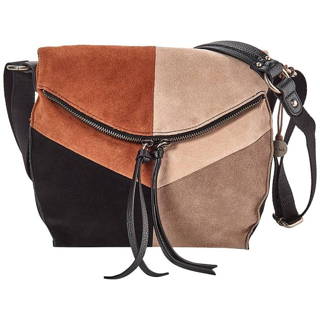The Sak Silverlake Suede Color Block Crossbody