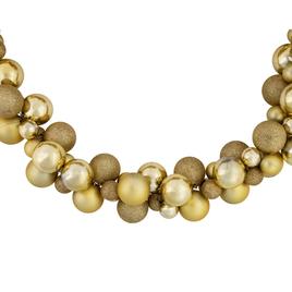 Northlight Seasonal 6ft. Shatterproof Gold Christmas Garland