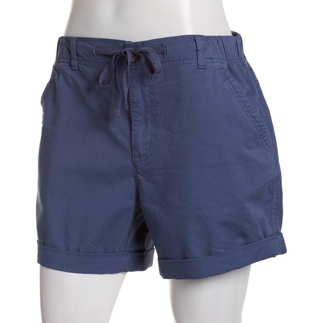 Womens Architect® Garment Washed Shorts with Roll Cuff