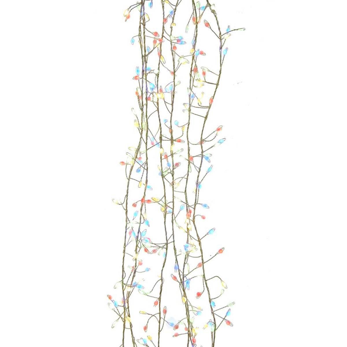 Kurt S. Adler Multicolored Superbright LED Cluster Light Set