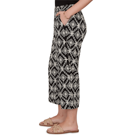 Womens Skye’s the Limit Terra Tropic Embroidery Wide Leg Pants