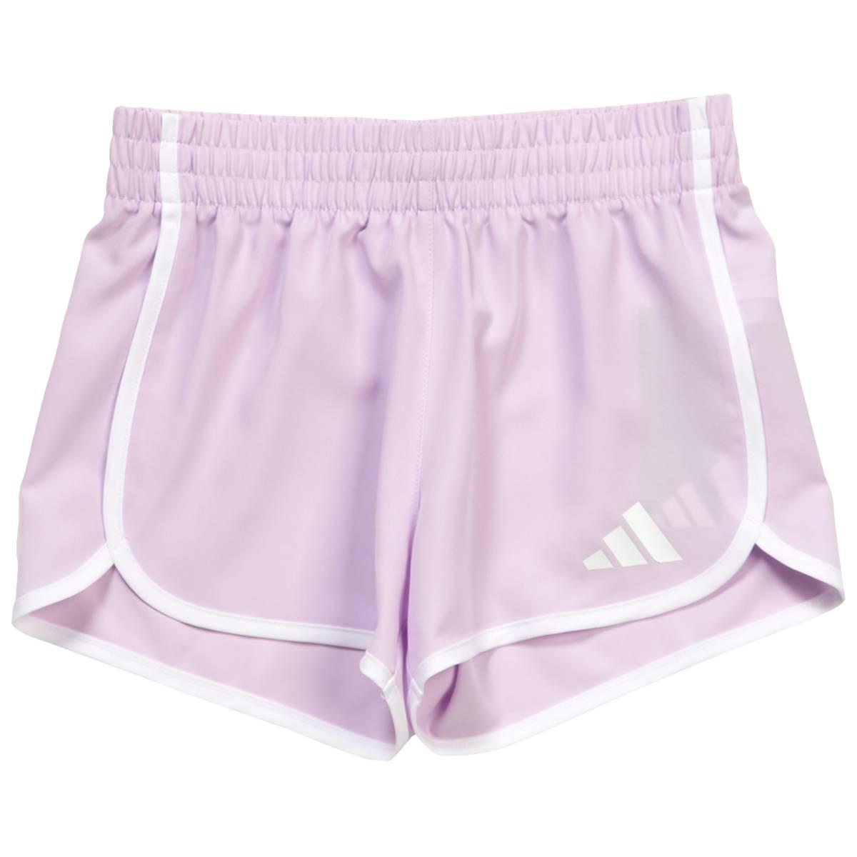 Girls (7-16) adidas(R) Pacer Shorts with Binding