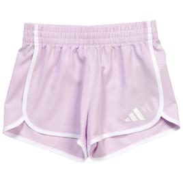 Girls (7-16) adidas(R) Pacer Shorts with Binding