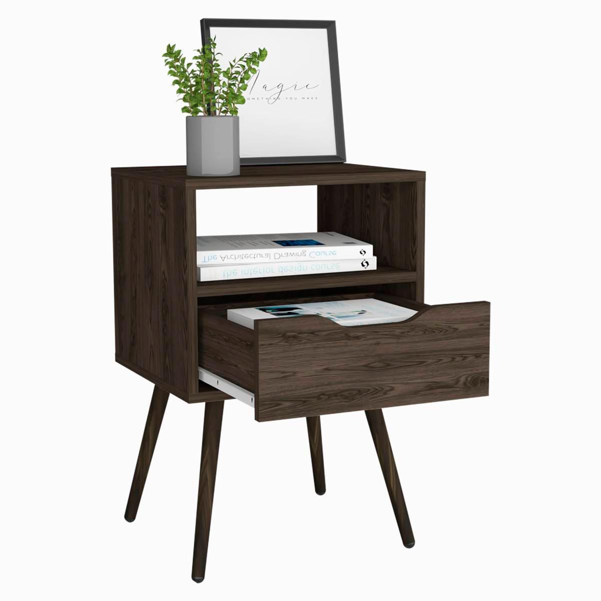 FM FURNITURE Allie Contemporary Nightstand