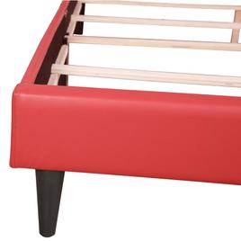 Passion Furniture Deb Jewel Tufted Panel Bed Frame - Queen