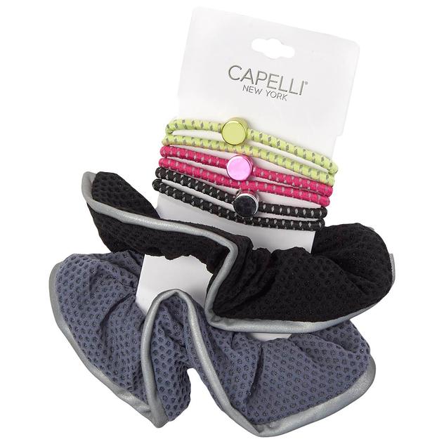 Womens Capelli New York 8pk Hair Ties And Scrunchies