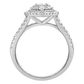 Diamond Classics™ 10kt. White Gold 1ctw. Diamond Engagement Ring