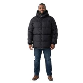 Mens Big & Tall Axcent Color Block Puffer Jacket